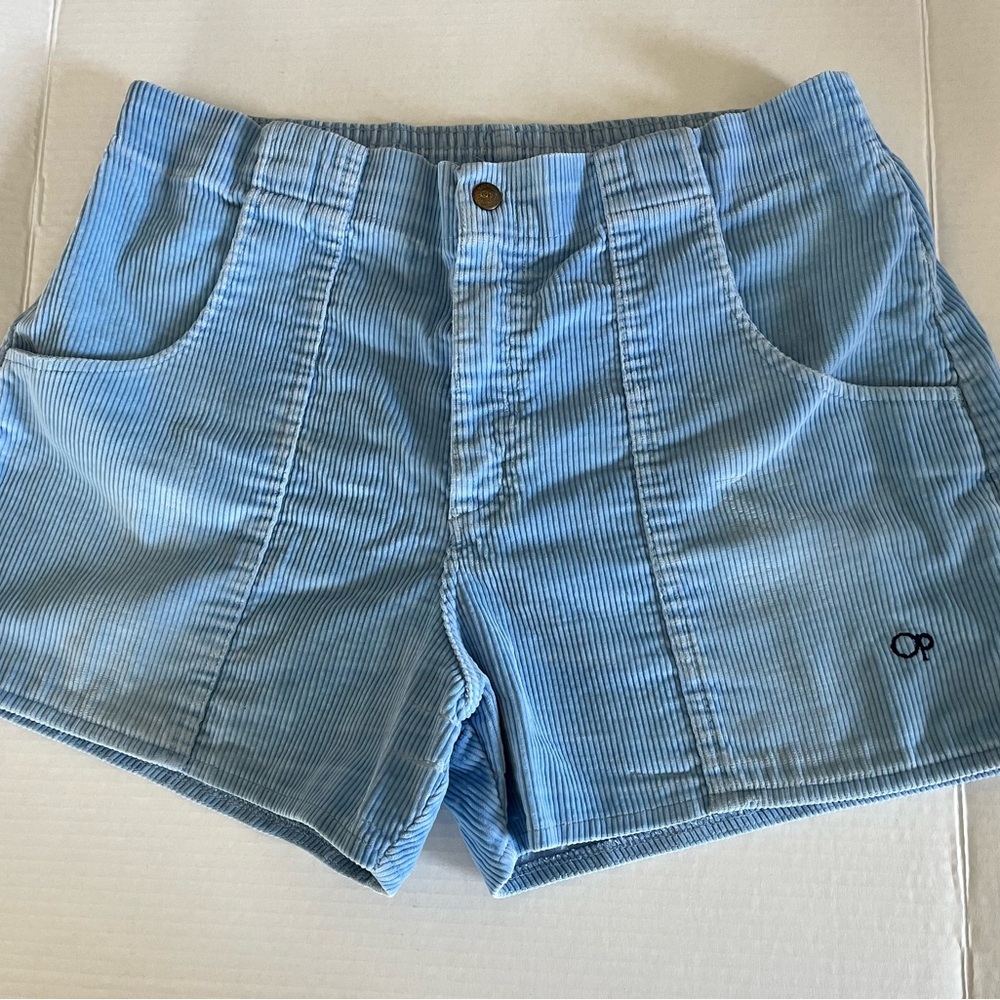 Vintage OP Corduroy 3” Shorts blue men’s 33